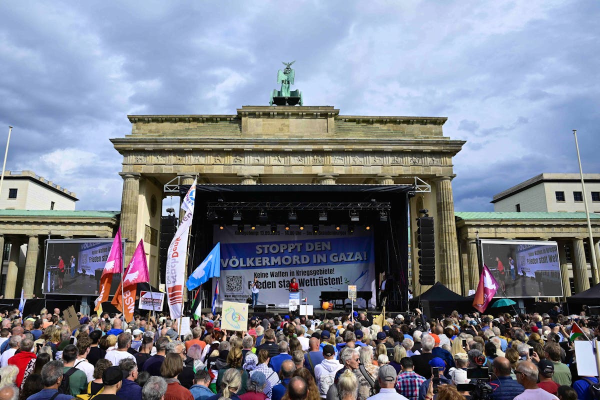 Agression sioniste / Des milliers de manifestants à Berlin en soutien à Ghaza   