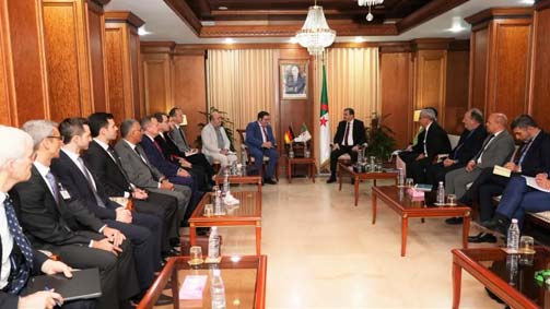 Coopération bilatérale / Arkab reçoit le secrétaire d’Etat au ministère de l’Economie, du Développement régional et de l’Energie de Bavière