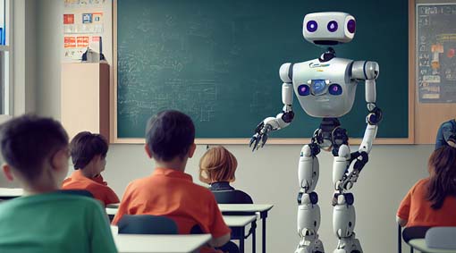 L’IA entre à l’école / L’intelligence artificielle devient matière scolaire en Chine
