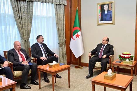 Audience au Palais du Gouvernement/Le Premier ministre reçoit le ministre des Affaires étrangères de Bosnie-Herzégovine