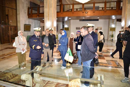 Visite guidée pour les médias nationaux à l’Ecole supérieure navale de Tamentfoust