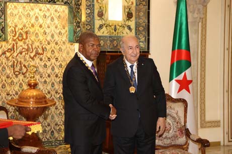 Algérie-Angola/Volonté commune de renforcer les relations historiques de fraternité, de solidarité et de soutien