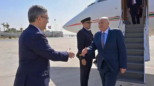 Chargé par le président de la République/Ahmed Attaf effectue une visite officielle en République arabe d’Egypte