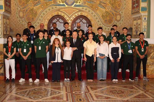 L’événement/Le président de la République honore les  sportifs couronnés dans diverses compétitions continentales et mondiales