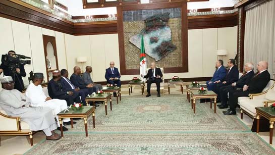 Audience présidentielle/Le président de la République reçoit les ministres du secteur des hydrocarbures du Nigeria et du Niger