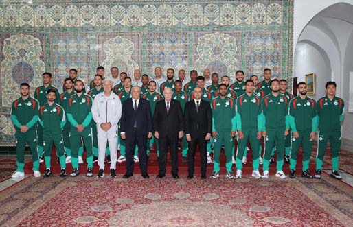 Foot/Coupe du monde 2026     Le président de la République reçoit l’Equipe nationale de football