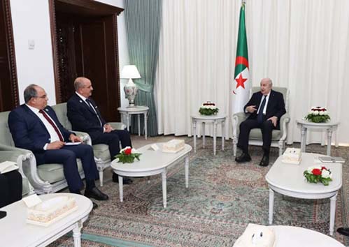 Audience présidentielle/Le président de la République reçoit le ministre tunisien des Affaires étrangères