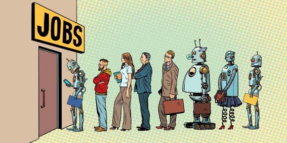 Intelligence artificielle et travail / Quand les machines menacent les emplois et la cohésion sociale