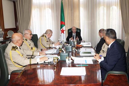 Transformation de la caserne militaire du Tanezrouft en  prison/Le président de la République préside une réunion sur l’avancement des travaux de transformation
