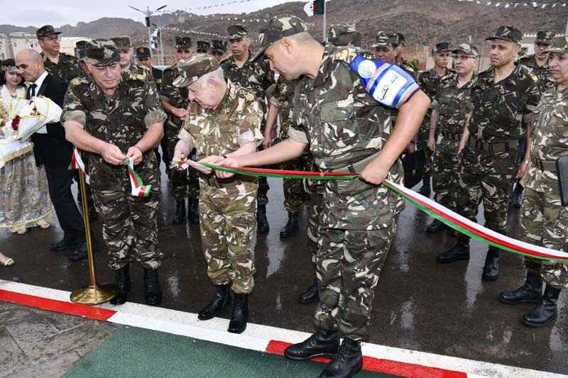 Ministère de la Défense Nationale / Le Général d’Armée Saïd Chanegriha préside la cérémonie d’inauguration du nouveau siège d’une unité de la 3e RM