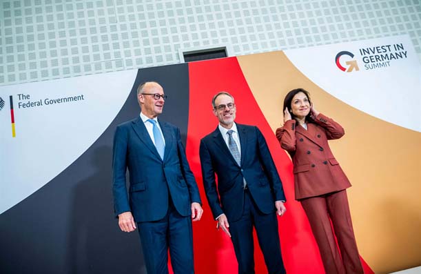 Sommet gouvernemental Invest in Germany  /   Amazon injecte 16 milliards d’euros en Allemagne